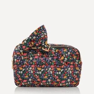 Liberty Of London Bow Vintage Floral Print Crossbody Bag Gold Hardware